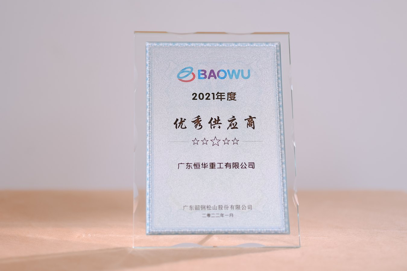 2021 excellent supplier