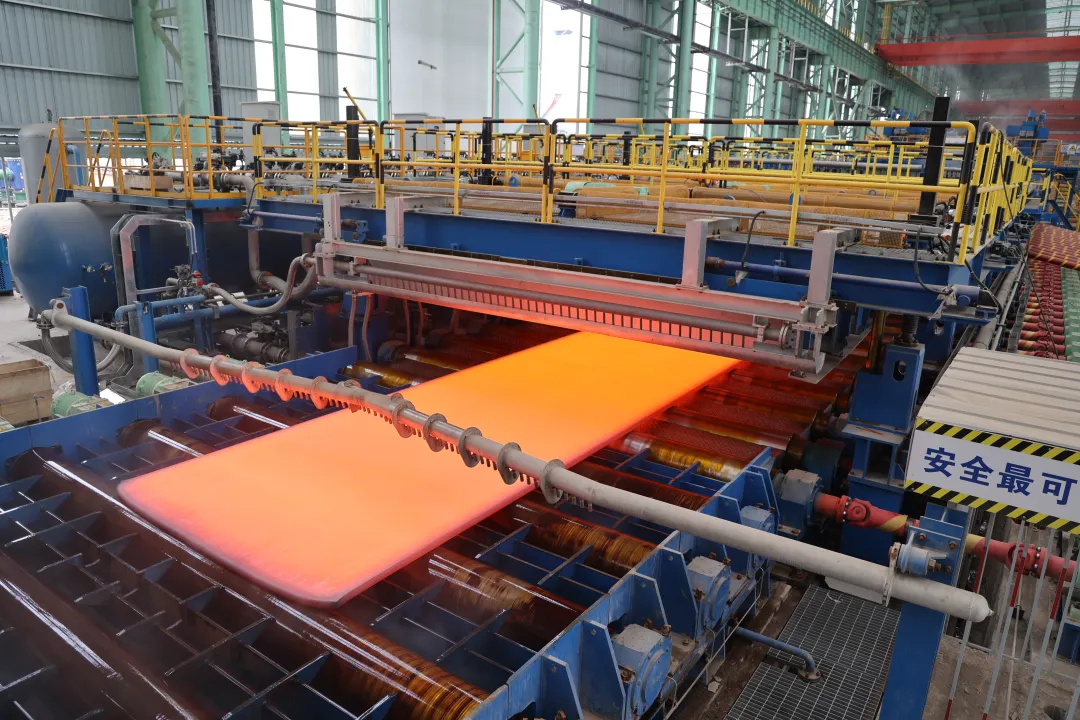 Plate production line